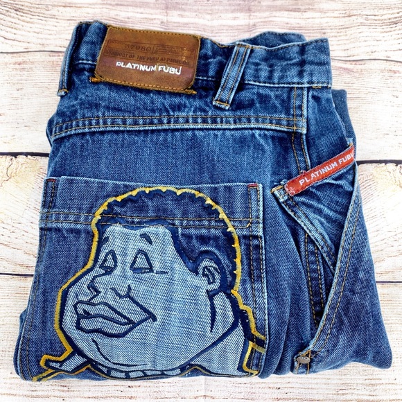 Fubu Fat Albert Platinum Vintage Jeans 